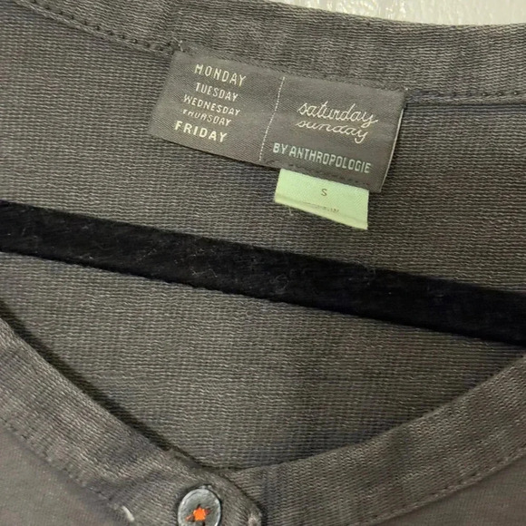 Anthropologie Saturday Sunday Women Jumpsuit Elastic Waist Straight Leg - Size S - Picture 7 of 9